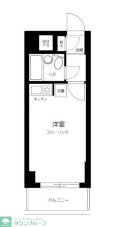 ライオンズマンション方南町第2の物件間取画像